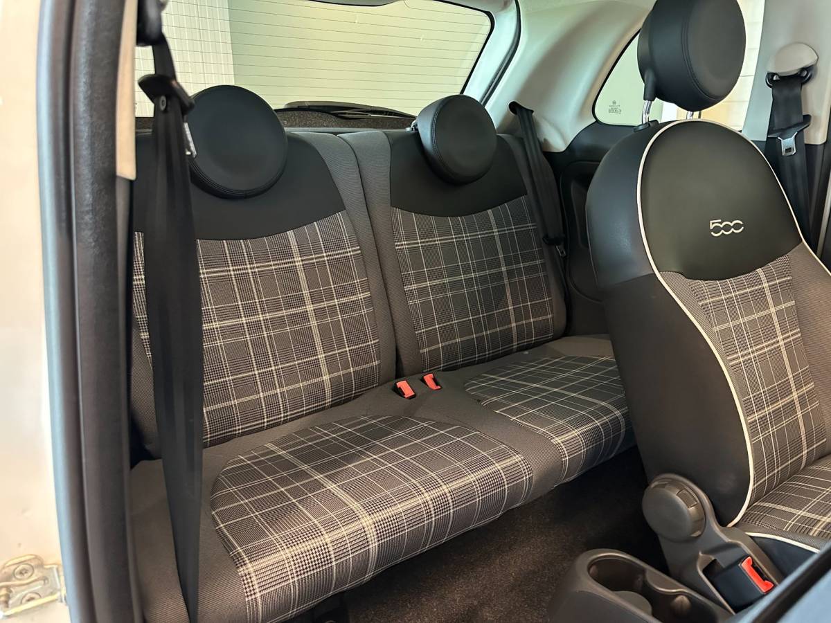 Fiat 500 Fiat 500 0.9 TwinAir TURBO AUTOMAAT LOUNGE-uitv|LM-VELGEN|AIRCO|NAVIGATIE|BLUETOOTH|ISOFIX|USB+AUX|nweAPK+O.H.BEURT BIJ AFLEVERING