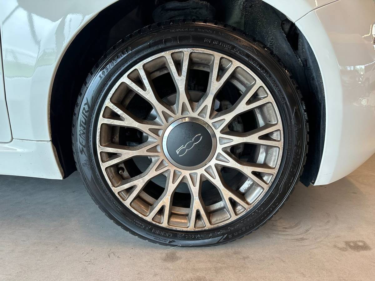 Fiat 500 Fiat 500 0.9 TwinAir TURBO AUTOMAAT LOUNGE-uitv|LM-VELGEN|AIRCO|NAVIGATIE|BLUETOOTH|ISOFIX|USB+AUX|nweAPK+O.H.BEURT BIJ AFLEVERING