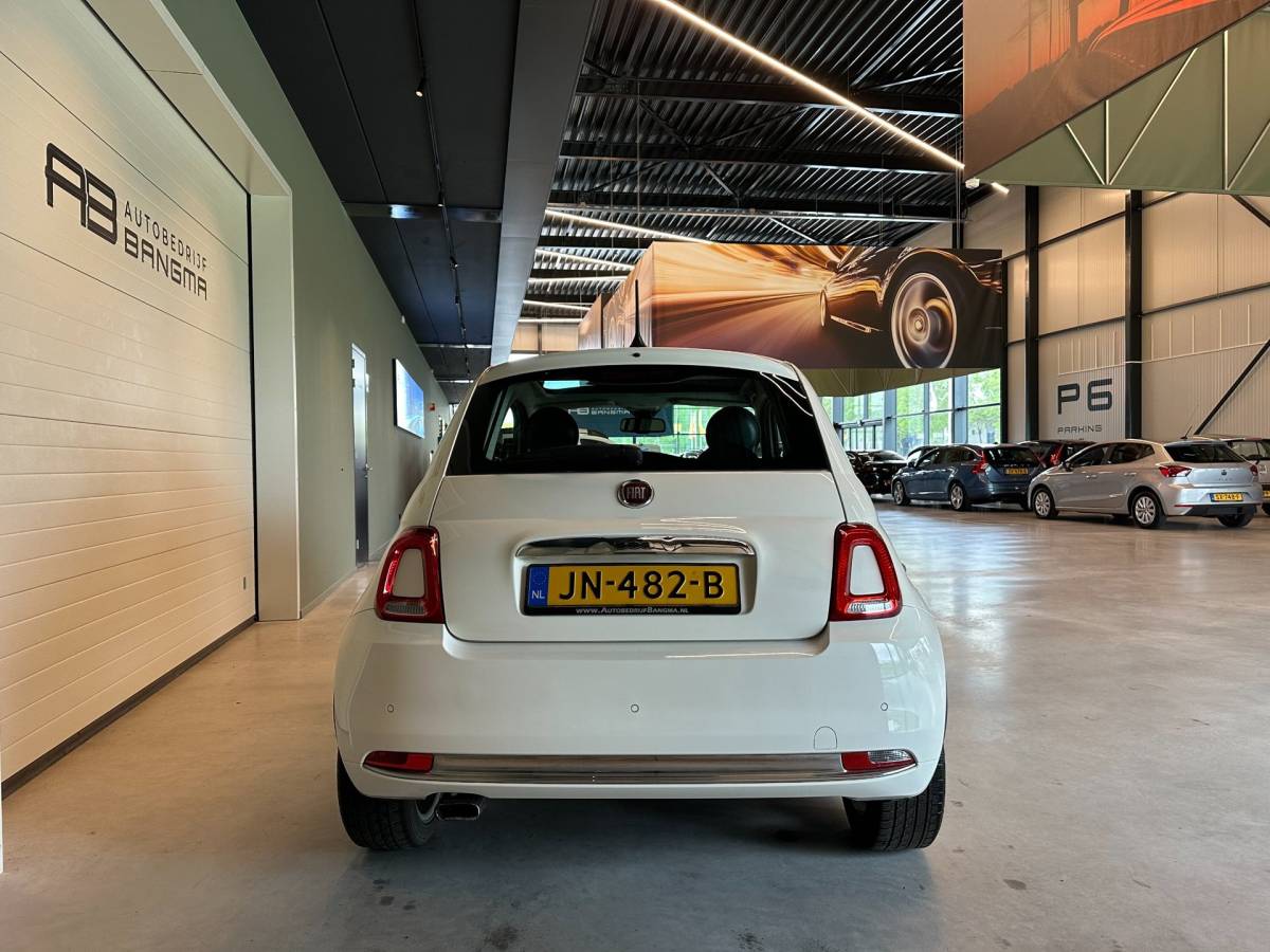 Fiat 500 Fiat 500 0.9 TwinAir TURBO AUTOMAAT LOUNGE-uitv|LM-VELGEN|AIRCO|NAVIGATIE|BLUETOOTH|ISOFIX|USB+AUX|nweAPK+O.H.BEURT BIJ AFLEVERING