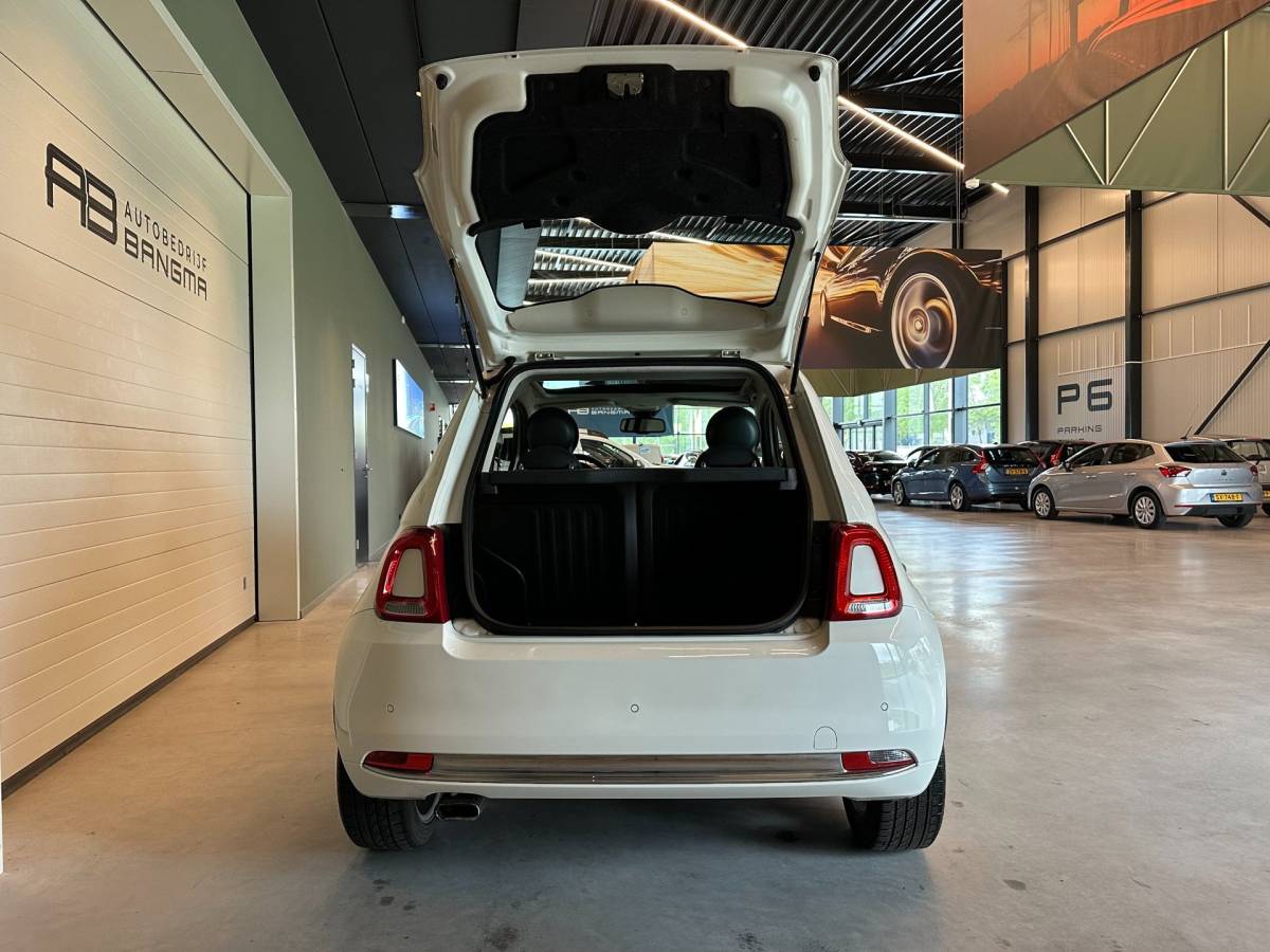 Fiat 500 Fiat 500 0.9 TwinAir TURBO AUTOMAAT LOUNGE-uitv|LM-VELGEN|AIRCO|NAVIGATIE|BLUETOOTH|ISOFIX|USB+AUX|nweAPK+O.H.BEURT BIJ AFLEVERING