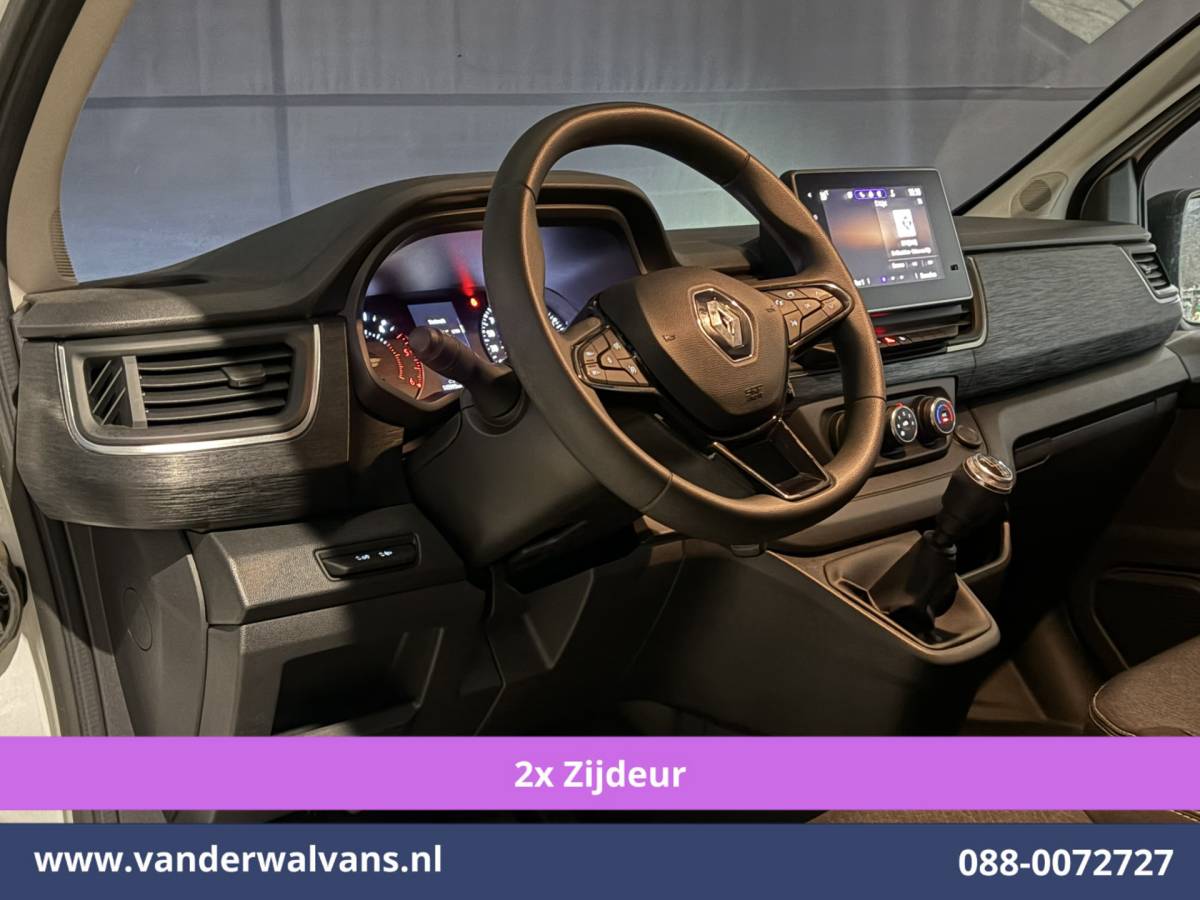 Renault Trafic Renault Trafic 2.0 Blue dCi 131pk L2H1 Euro6 Airco | 2x zijdeur | LED | Apple Carplay Cruisecontrol, Android Auto, Parkeersensoren, Bijrijdersbank