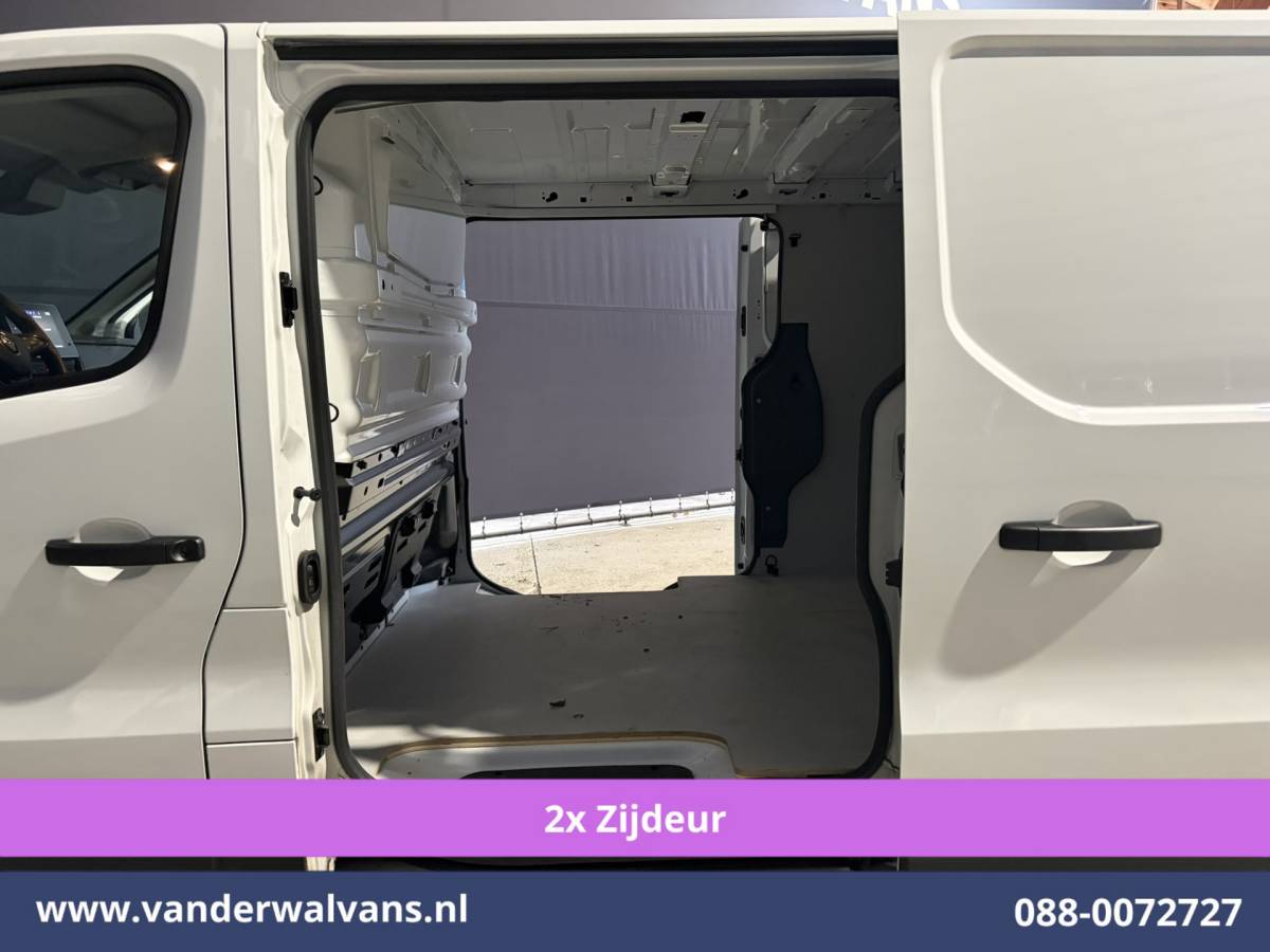 Renault Trafic Renault Trafic 2.0 Blue dCi 131pk L2H1 Euro6 Airco | 2x zijdeur | LED | Apple Carplay Cruisecontrol, Android Auto, Parkeersensoren, Bijrijdersbank