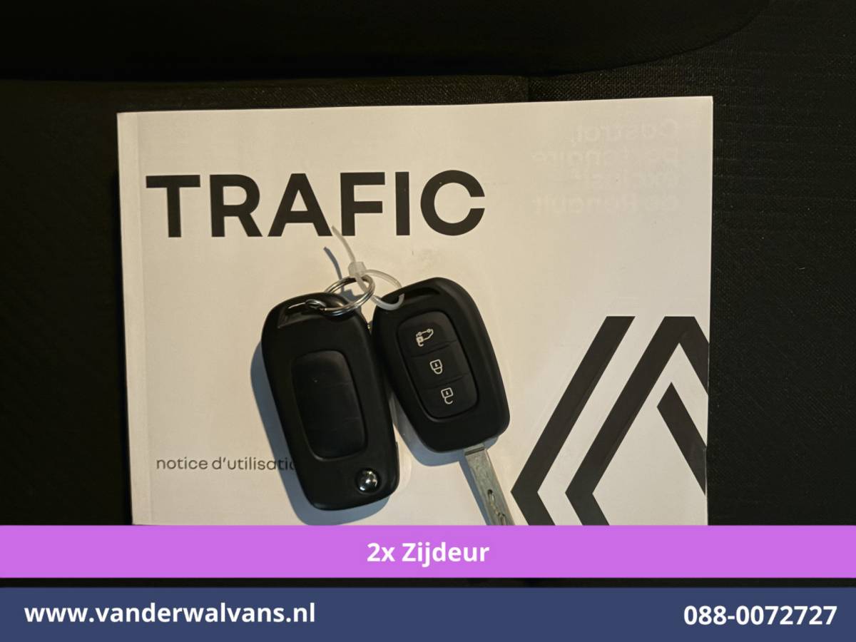 Renault Trafic Renault Trafic 2.0 Blue dCi 131pk L2H1 Euro6 Airco | 2x zijdeur | LED | Apple Carplay Cruisecontrol, Android Auto, Parkeersensoren, Bijrijdersbank