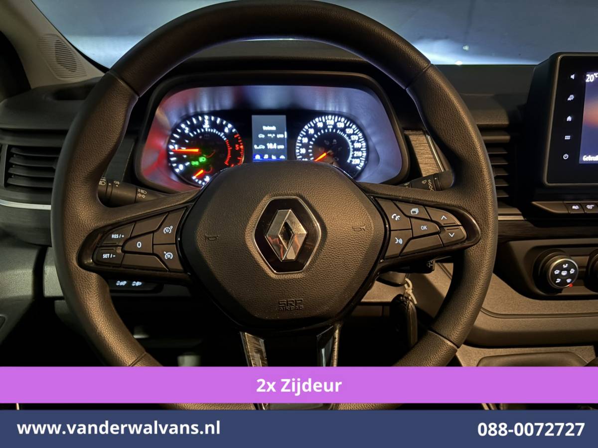 Renault Trafic Renault Trafic 2.0 Blue dCi 131pk L2H1 Euro6 Airco | 2x zijdeur | LED | Apple Carplay Cruisecontrol, Android Auto, Parkeersensoren, Bijrijdersbank