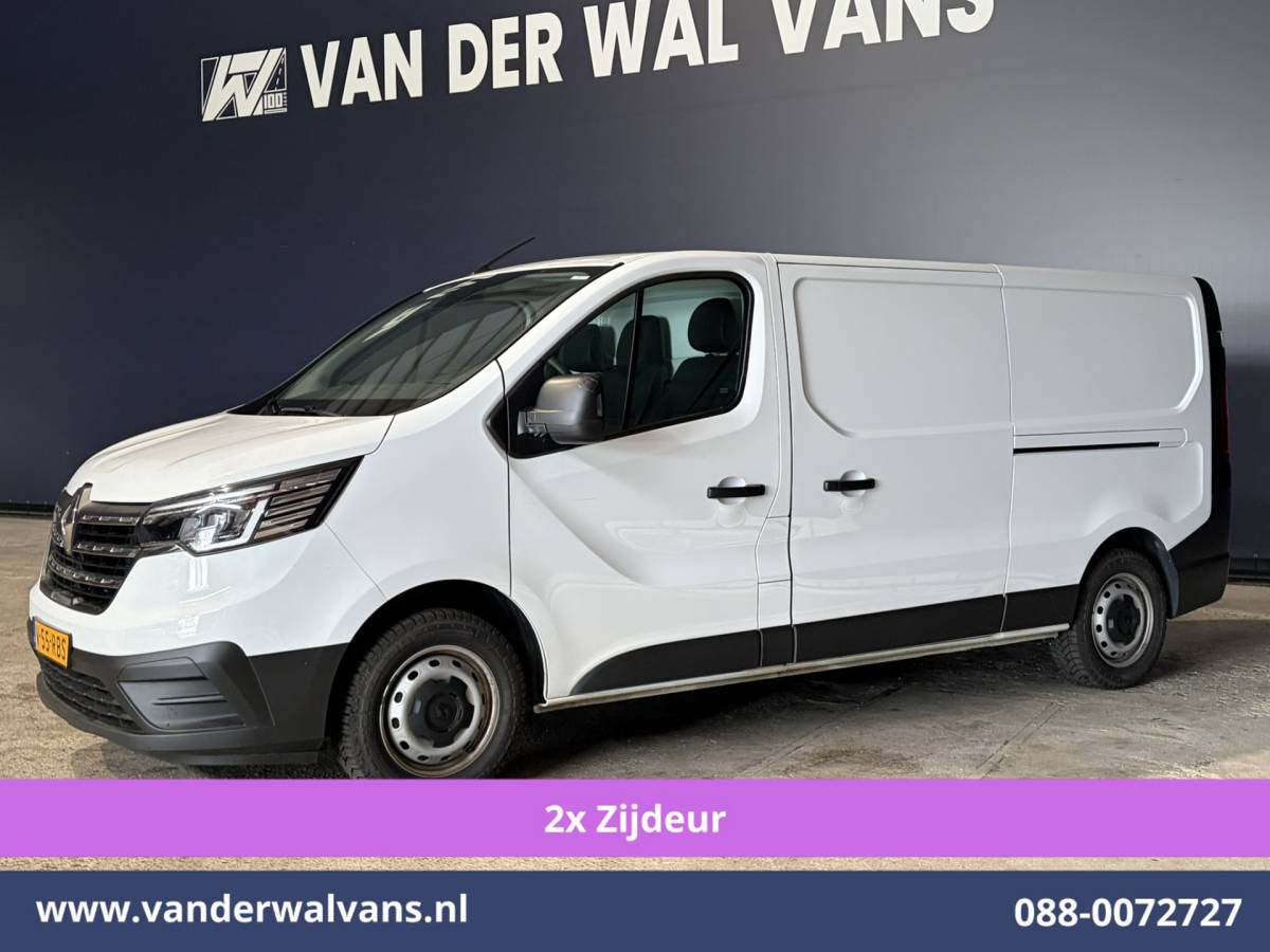Renault Trafic Renault Trafic 2.0 Blue dCi 131pk L2H1 Euro6 Airco | 2x zijdeur | LED | Apple Carplay Cruisecontrol, Android Auto, Parkeersensoren, Bijrijdersbank