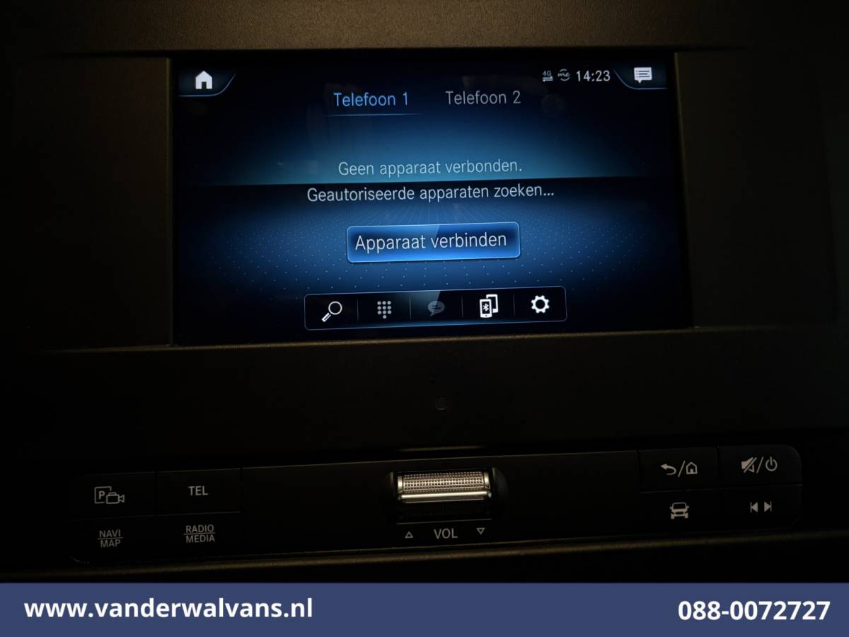 Mercedes-Benz Sprinter Mercedes-Benz Sprinter 317 CDI 170pk L3H2 Euro6 Airco | 360 Graden Camera | Navigatie | Apple Carplay | Chauffeursstoel Cruisecontrol, Android Auto, Stoelverwarming, 270 Graden Achterdeuren, Parkeersensoren, Bijrijdersbank