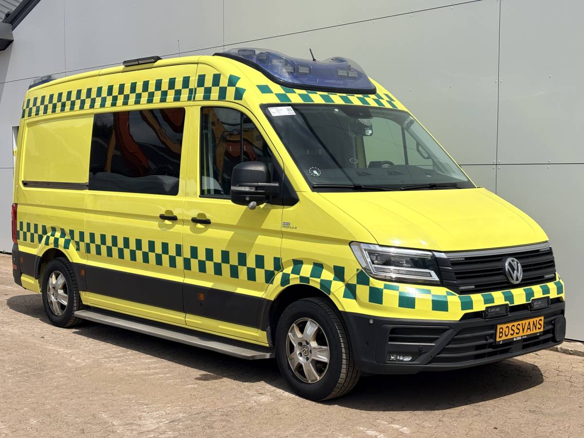 Volkswagen Crafter Volkswagen Crafter 2.0 TDI 177PK Ambulance L3H3 Automaat ACC Climate Control Stroompunten Laadruimte Parkeersensoren
