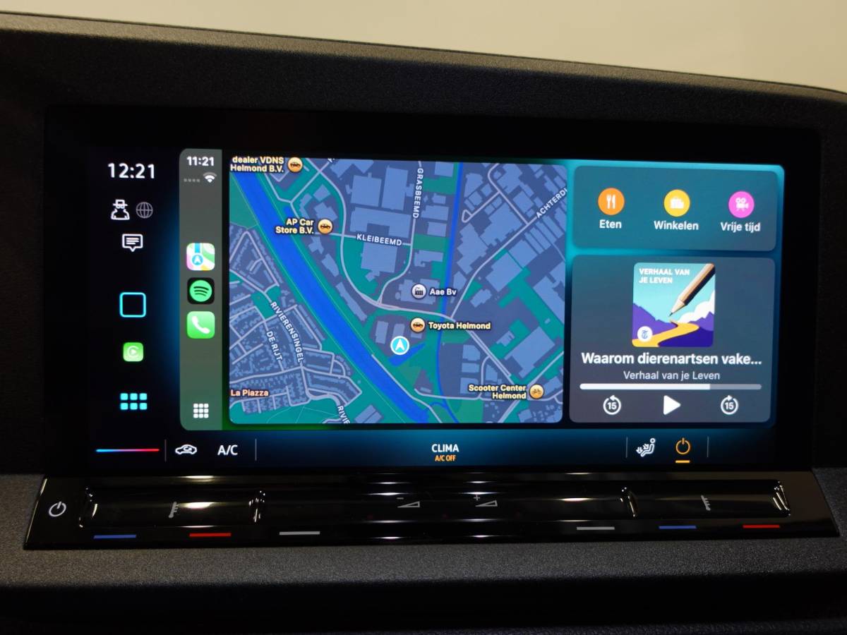 Volkswagen Caddy Volkswagen Caddy Cargo Maxi 2.0 TDI Style Automaat Airco Carplay Adaptive Cruise Control PDC VA Camera Trekhaak 17″ LM Velgen