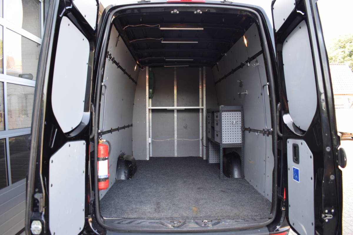Mercedes-Benz Sprinter Mercedes-Benz Sprinter L4 (!) 319 3.0 V6 CDI DubbelCabine EURO6 Leder | Camera | Trekhaak | Luchtvering | Crossbus