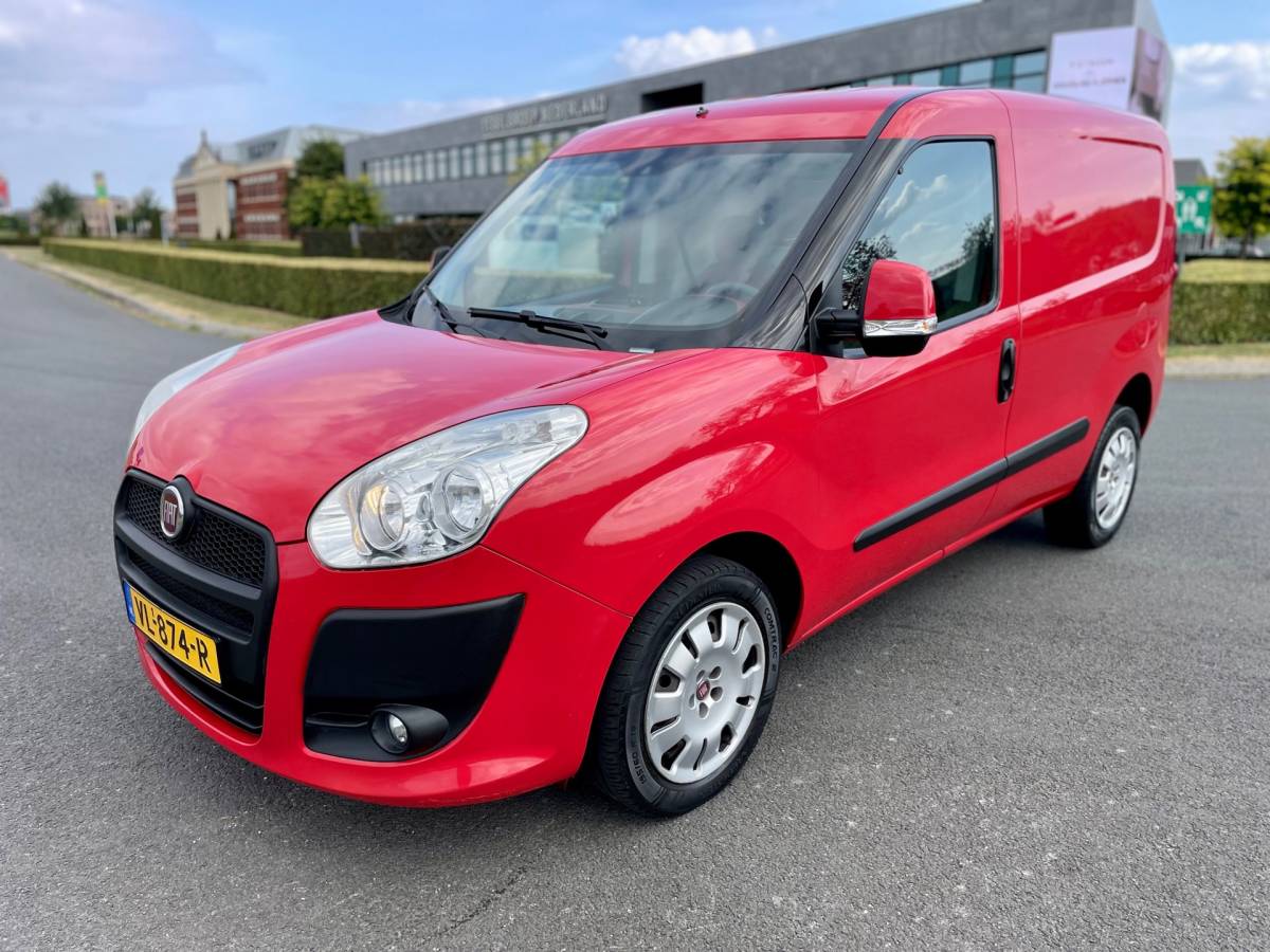 Fiat Doblò Fiat Doblò Cargo 1.4 T-Jet Natural Power SX, Airco, Radio-CD/MP3 speler, Elektr ramen, Parrot, Pdc, 1e eig afk, Geen import, Nap!