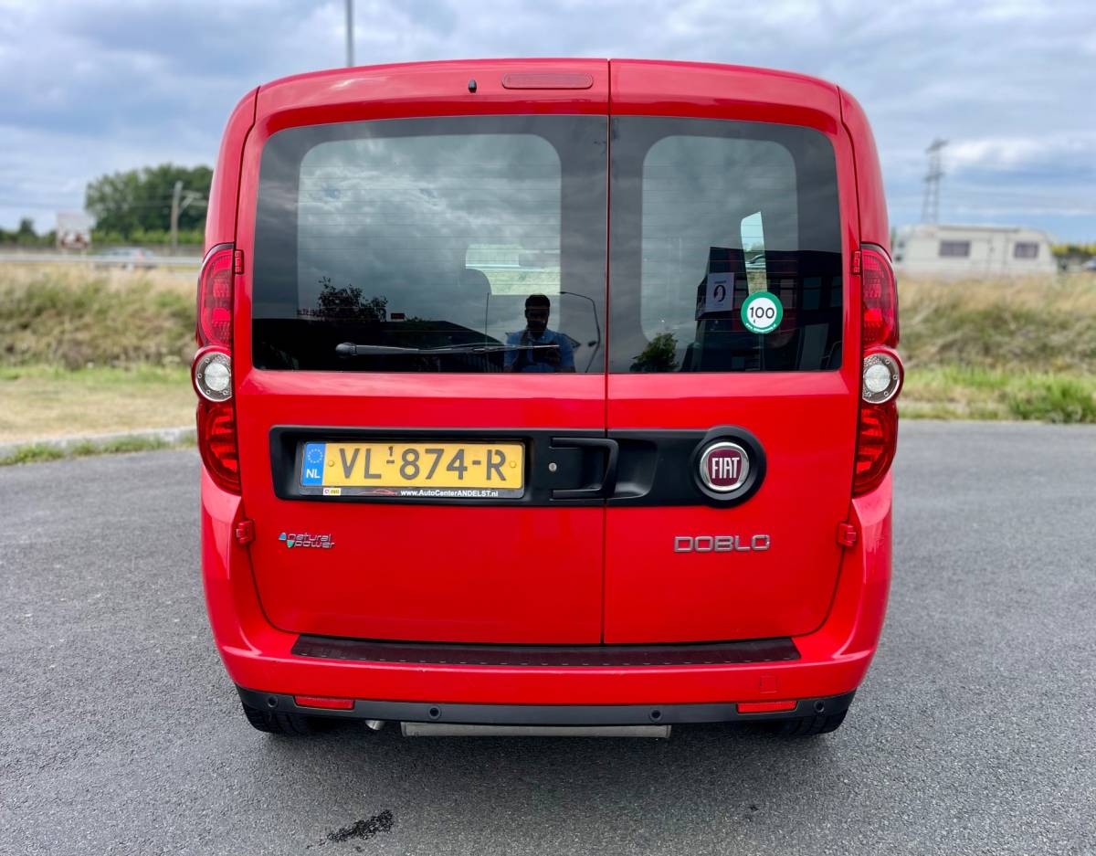 Fiat Doblò Fiat Doblò Cargo 1.4 T-Jet Natural Power SX, Airco, Radio-CD/MP3 speler, Elektr ramen, Parrot, Pdc, 1e eig afk, Geen import, Nap!