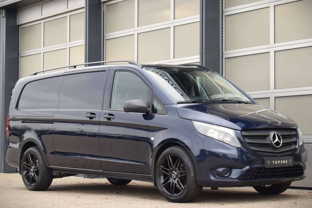 Mercedes-Benz Vito Mercedes-Benz Vito 114 CDI Extra Lang Donkerblauw Metallic! | Trekhaak
