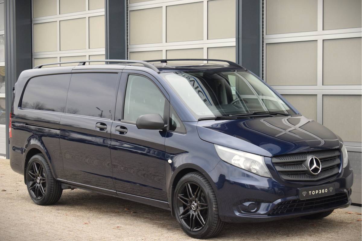 Mercedes-Benz Vito Mercedes-Benz Vito 114 CDI Extra Lang Donkerblauw Metallic! | Trekhaak