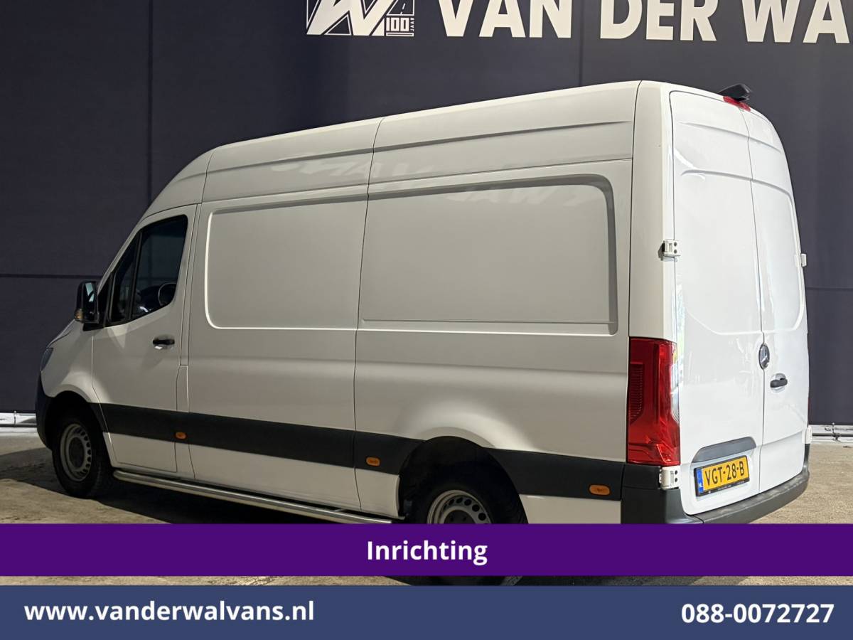 Mercedes-Benz Sprinter Mercedes-Benz Sprinter 311 CDI L2H2 Inrichting Oprijplaat Euro6 Airco | Omvormer | Camera | Apple Carplay | Compressor Android Auto, Sidebars