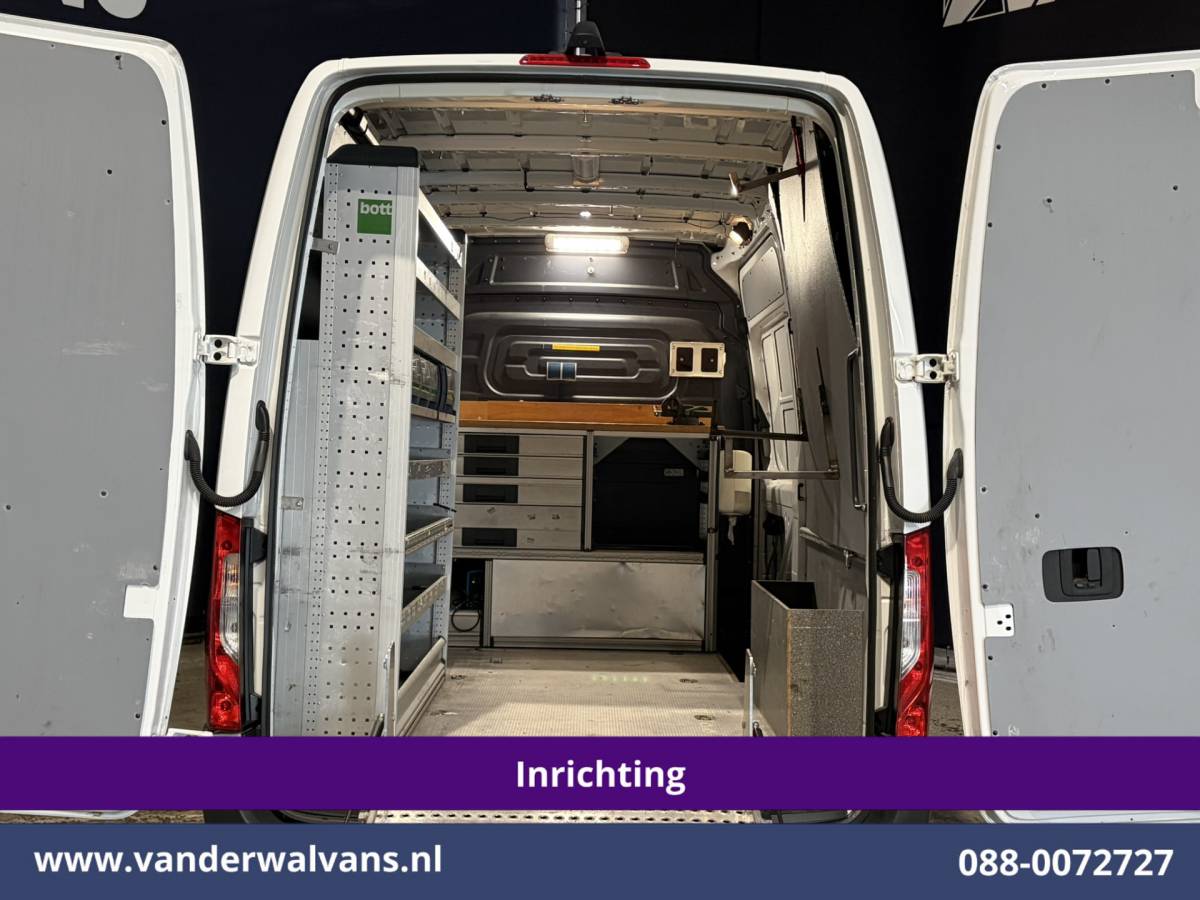 Mercedes-Benz Sprinter Mercedes-Benz Sprinter 311 CDI L2H2 Inrichting Oprijplaat Euro6 Airco | Omvormer | Camera | Apple Carplay | Compressor Android Auto, Sidebars