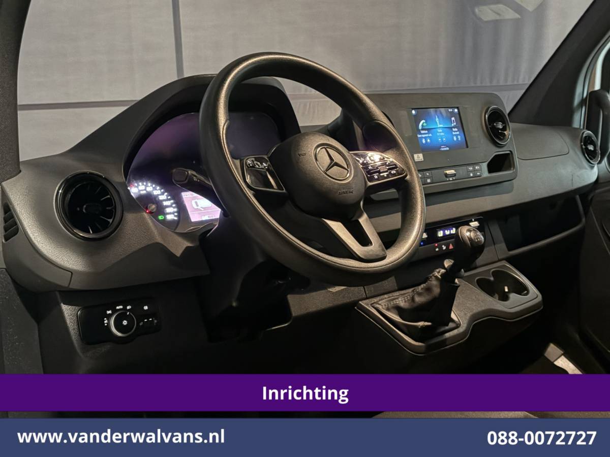 Mercedes-Benz Sprinter Mercedes-Benz Sprinter 311 CDI L2H2 Inrichting Oprijplaat Euro6 Airco | Omvormer | Camera | Apple Carplay | Compressor Android Auto, Sidebars
