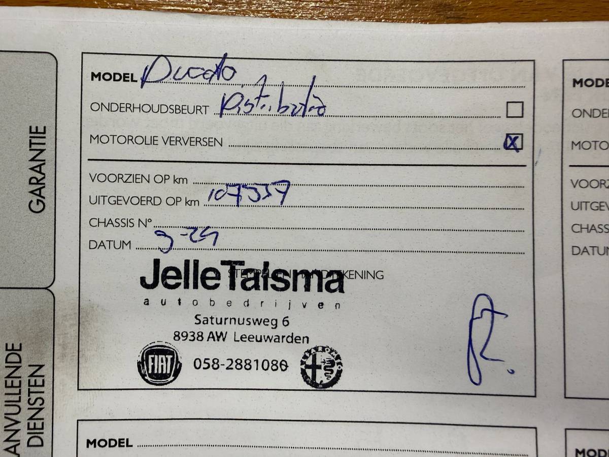 Fiat Ducato Fiat Ducato 35H 2.3 EURO 6 L2H1 DC 3000kg Trekgewicht