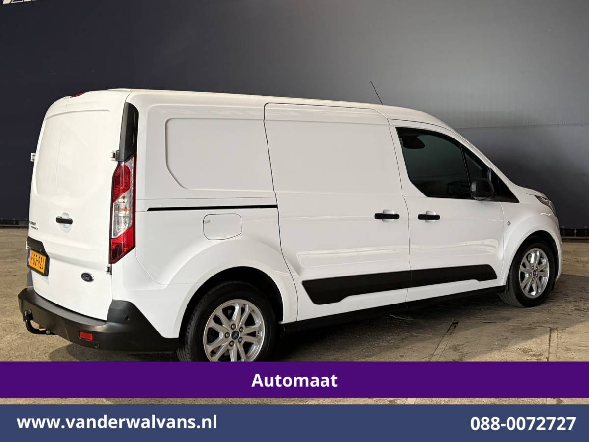Ford Transit Connect Ford Transit Connect 1.5 EcoBlue 120pk Automaat L2H1 Inrichting Euro6 Airco | Navigatie | Camera | LM velgen | Apple Carplay Android Auto, Cruisecontrol, Trekhaak, Verwarmde voorruit, Stoelverwarming, Parkeersensoren