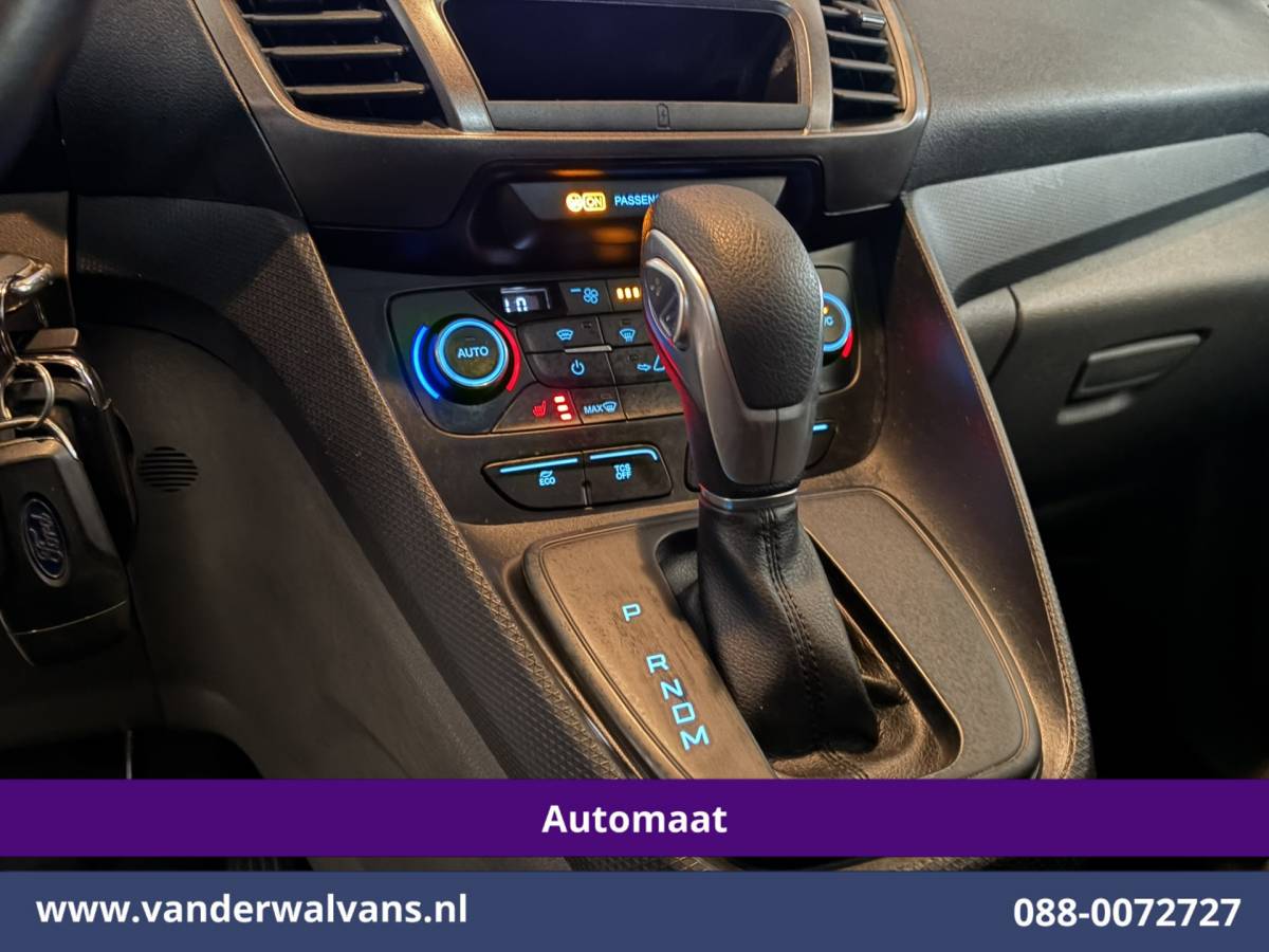 Ford Transit Connect Ford Transit Connect 1.5 EcoBlue 120pk Automaat L2H1 Inrichting Euro6 Airco | Navigatie | Camera | LM velgen | Apple Carplay Android Auto, Cruisecontrol, Trekhaak, Verwarmde voorruit, Stoelverwarming, Parkeersensoren
