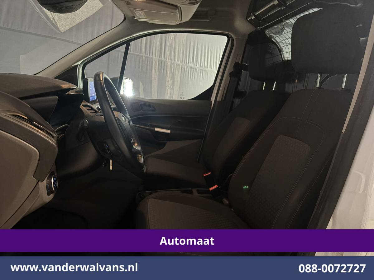 Ford Transit Connect Ford Transit Connect 1.5 EcoBlue 120pk Automaat L2H1 Inrichting Euro6 Airco | Navigatie | Camera | LM velgen | Apple Carplay Android Auto, Cruisecontrol, Trekhaak, Verwarmde voorruit, Stoelverwarming, Parkeersensoren
