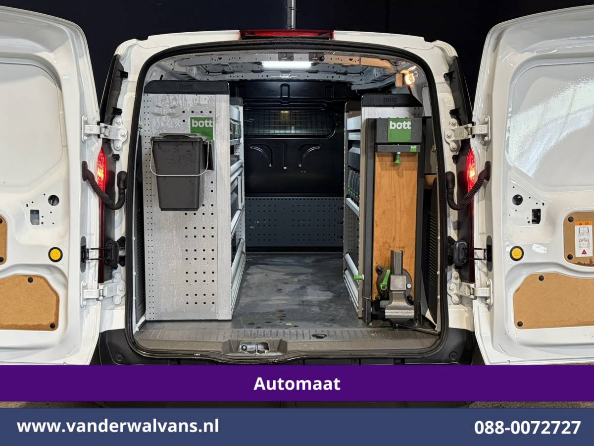 Ford Transit Connect Ford Transit Connect 1.5 EcoBlue 120pk Automaat L2H1 Inrichting Euro6 Airco | Navigatie | Camera | LM velgen | Apple Carplay Android Auto, Cruisecontrol, Trekhaak, Verwarmde voorruit, Stoelverwarming, Parkeersensoren