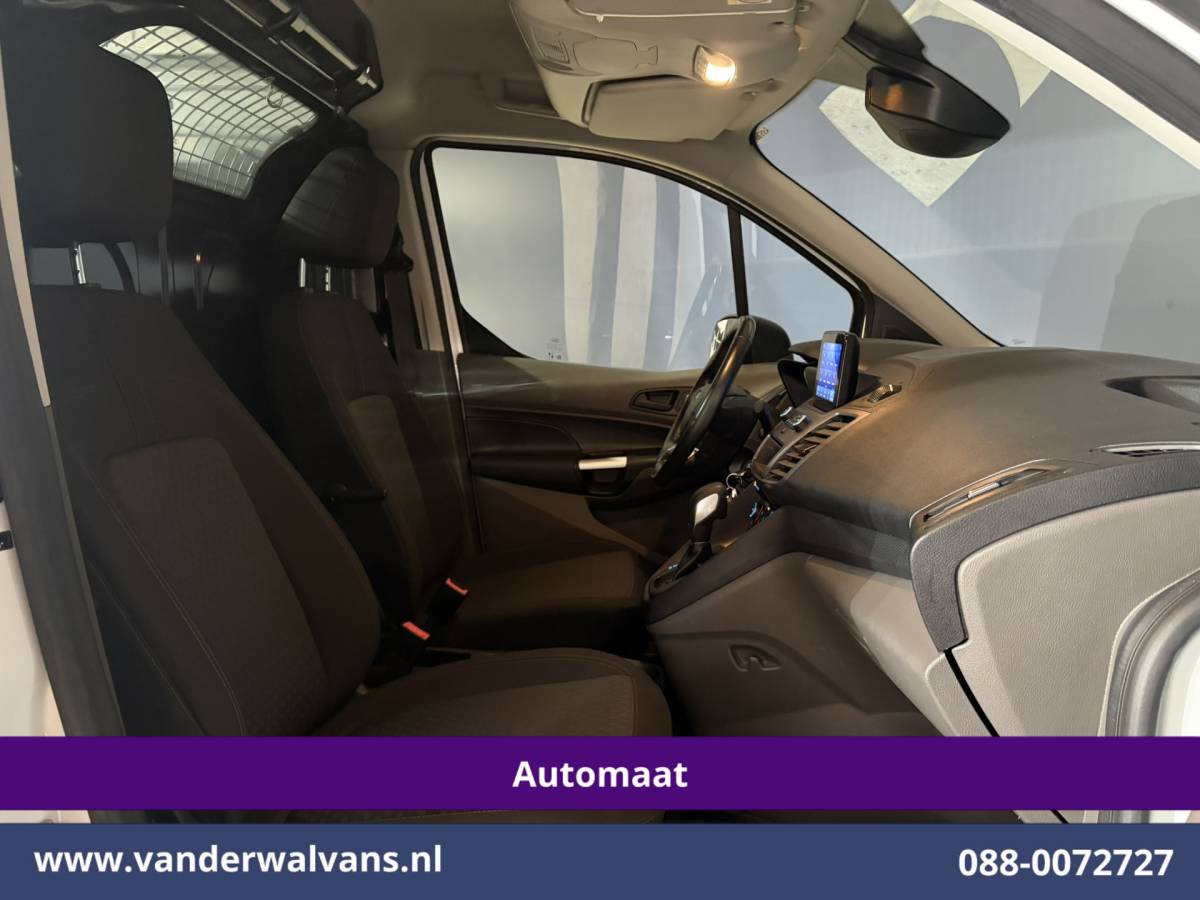 Ford Transit Connect Ford Transit Connect 1.5 EcoBlue 120pk Automaat L2H1 Inrichting Euro6 Airco | Navigatie | Camera | LM velgen | Apple Carplay Android Auto, Cruisecontrol, Trekhaak, Verwarmde voorruit, Stoelverwarming, Parkeersensoren