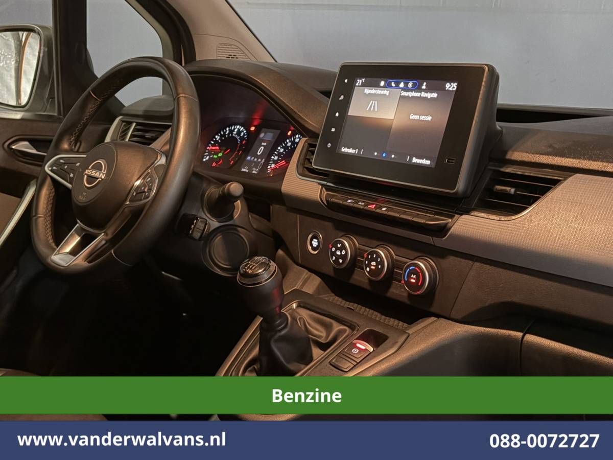Nissan Townstar Nissan Townstar 1.3 TCe 131pk Benzine L1H1 Euro6 Airco | Camera | LED | Apple Carplay | Cruisecontrol Android Auto, Parkeersensoren, Elektrische inklapbare spiegels, 1500kg trekvermogen