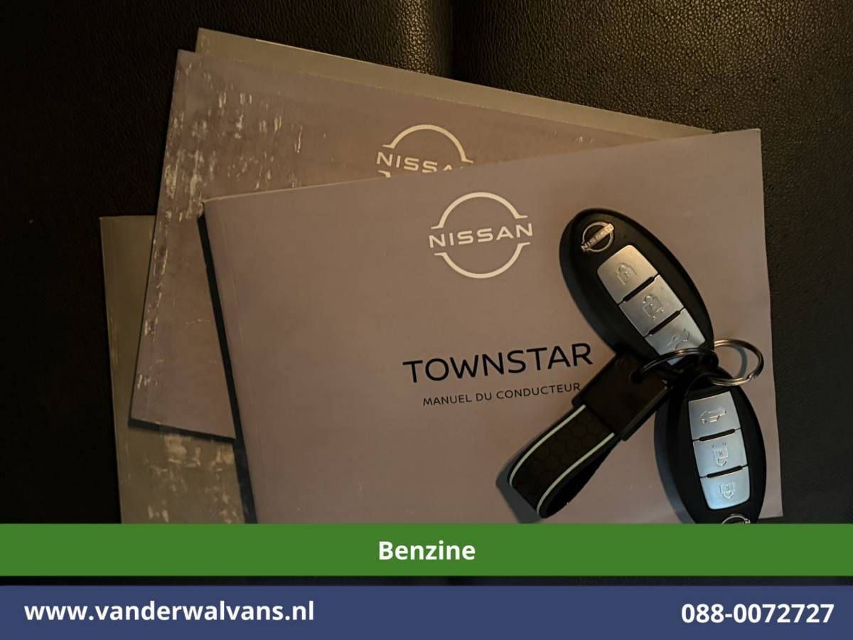 Nissan Townstar Nissan Townstar 1.3 TCe 131pk Benzine L1H1 Euro6 Airco | Camera | LED | Apple Carplay | Cruisecontrol Android Auto, Parkeersensoren, Elektrische inklapbare spiegels, 1500kg trekvermogen