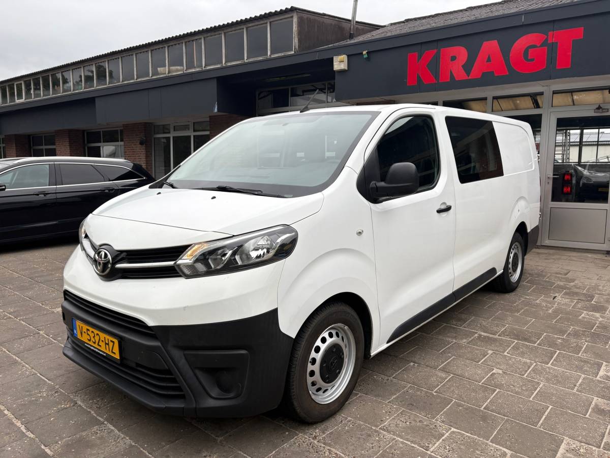 Toyota ProAce Toyota PROACE Worker 1.6 D-4D Cool Comfort Long DC|EURO6|Dubbelcabine|airco|cruise|bluetooth|trekhaak|parkeersensoren achter
