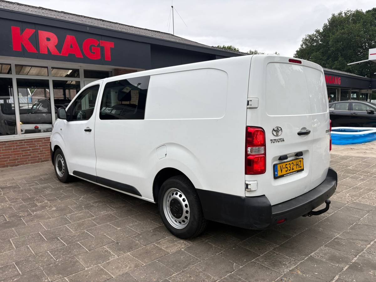 Toyota ProAce Toyota PROACE Worker 1.6 D-4D Cool Comfort Long DC|EURO6|Dubbelcabine|airco|cruise|bluetooth|trekhaak|parkeersensoren achter