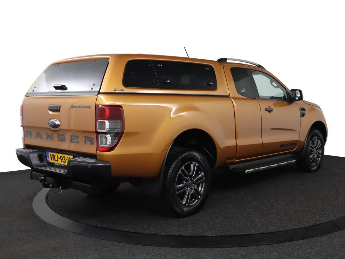 Ford Ranger Ford Ranger 2.0 EcoBlue Wildtrak Supercab NAP|1e eigenaar|Marge|3500KG|