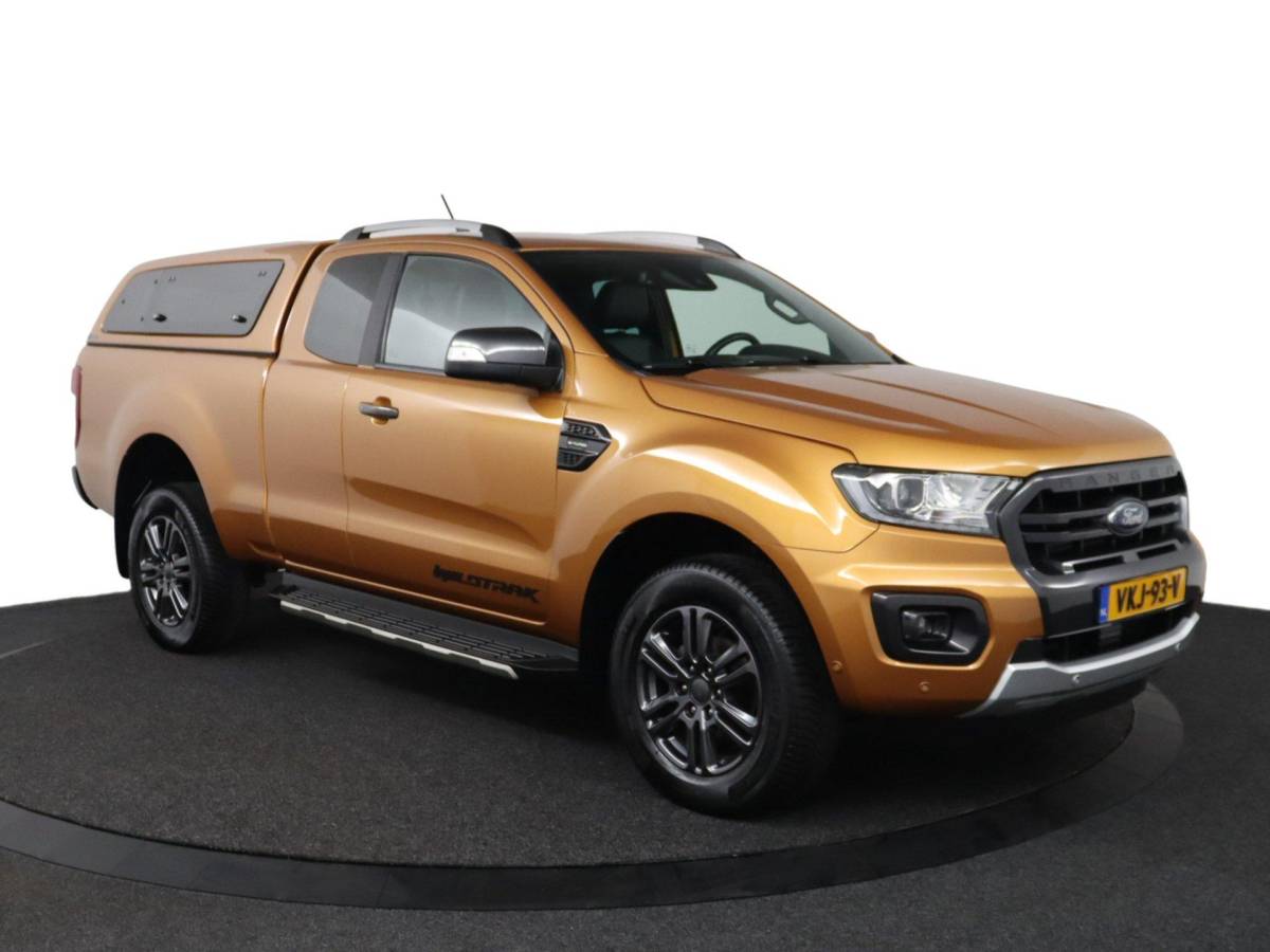 Ford Ranger Ford Ranger 2.0 EcoBlue Wildtrak Supercab NAP|1e eigenaar|Marge|3500KG|