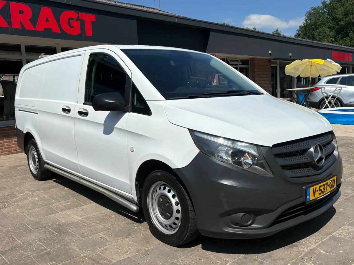 Mercedes-Benz Vito Mercedes-Benz Vito 114 CDI Lang AUTOMAAT|EURO 6|Cruise|Airco|Navi|Trekhaak|NAP|Transporter|Trafic|Custom|Vivaro