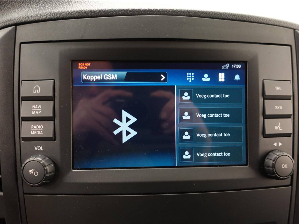 Mercedes-Benz eVito Mercedes-Benz eVito Lang 66 kWh Automaat Airco Cruise Leder Camera Navigatie