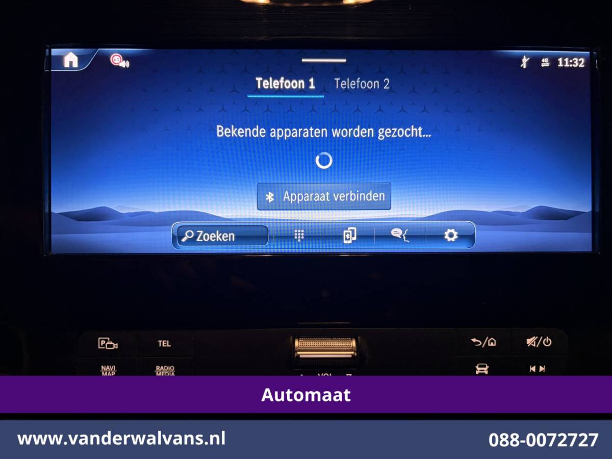 Mercedes-Benz Sprinter Mercedes-Benz Sprinter 317 CDI 170pk 9G-Tronic Automaat L2H2 Facelift Euro6 Airco | Camera | XXL Navigatie | Adaptieve Cruisecontrol | LED Chauffeursstoel, Parkeersensoren, Stoelverwarming, Bijrijdersbank