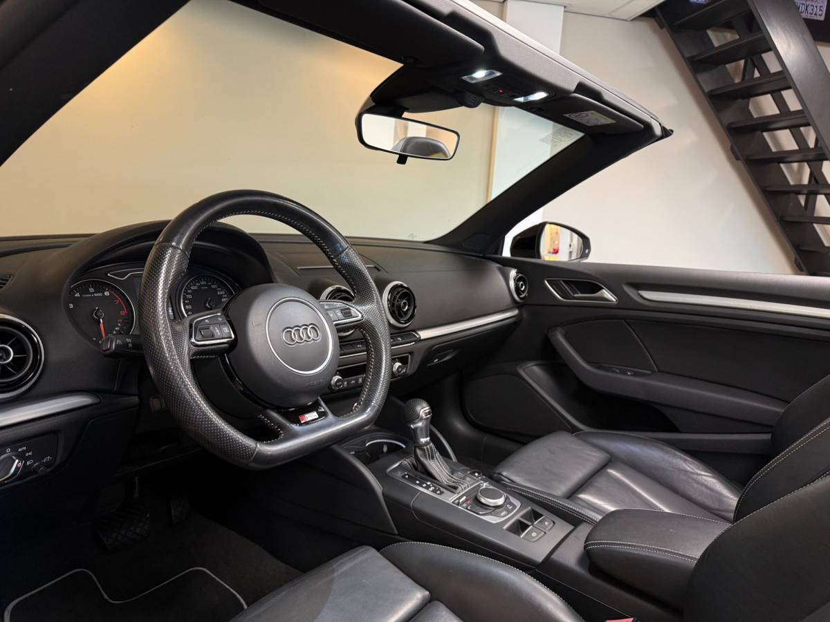 Audi A3 Audi A3 Cabriolet 1.4 TFSI CoD Ambition Pro Line S Open Days *Automaat* Carplay|Stoelverw.|Adapt.Cruise|Leer|DAB|Navi|PDC