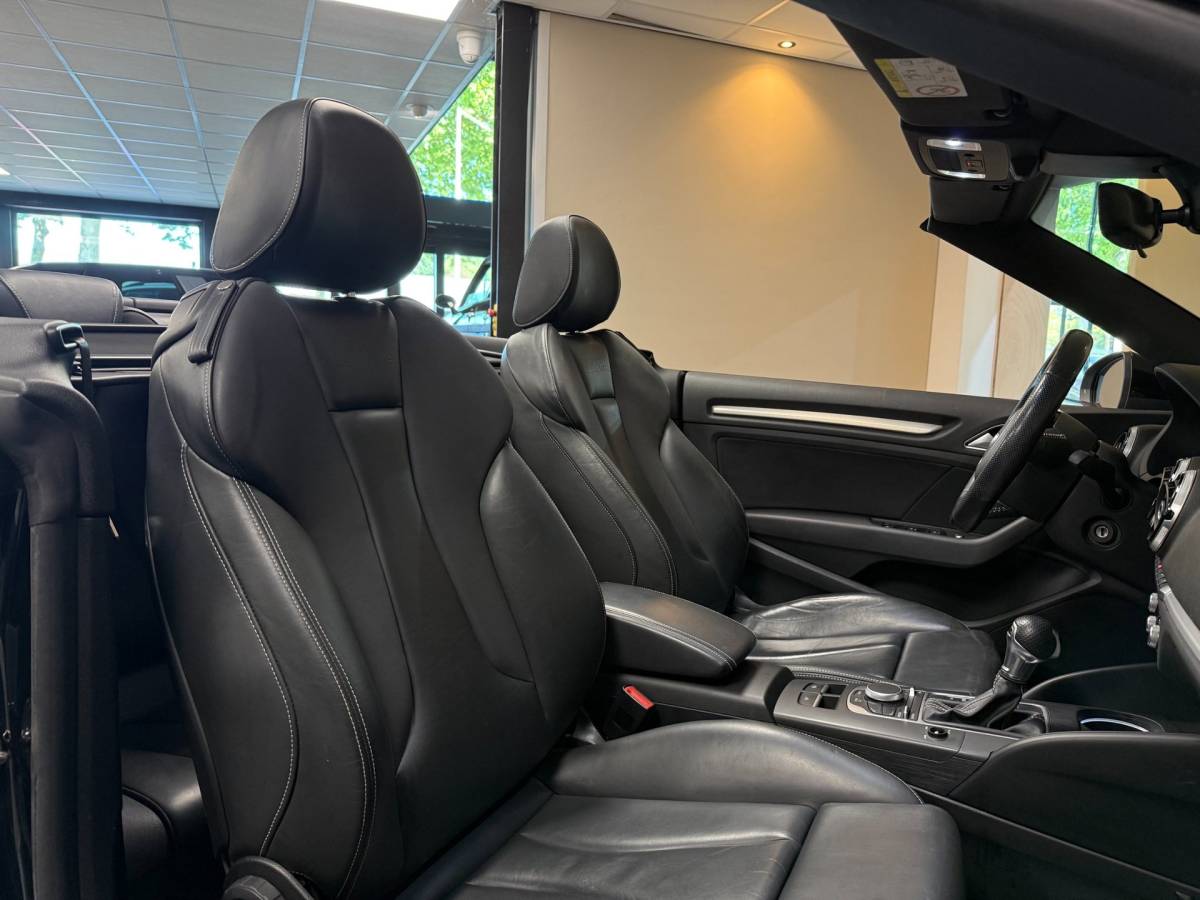 Audi A3 Audi A3 Cabriolet 1.4 TFSI CoD Ambition Pro Line S Open Days *Automaat* Carplay|Stoelverw.|Adapt.Cruise|Leer|DAB|Navi|PDC