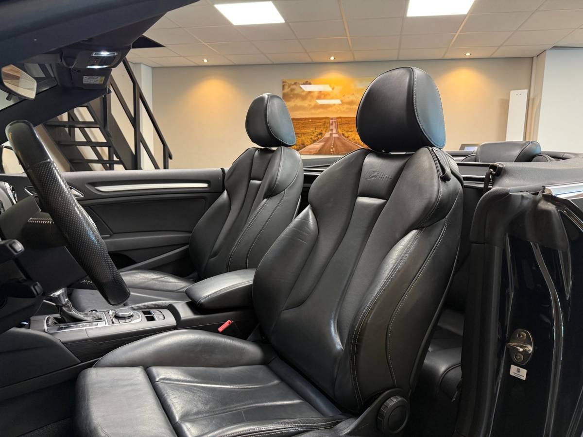 Audi A3 Audi A3 Cabriolet 1.4 TFSI CoD Ambition Pro Line S Open Days *Automaat* Carplay|Stoelverw.|Adapt.Cruise|Leer|DAB|Navi|PDC