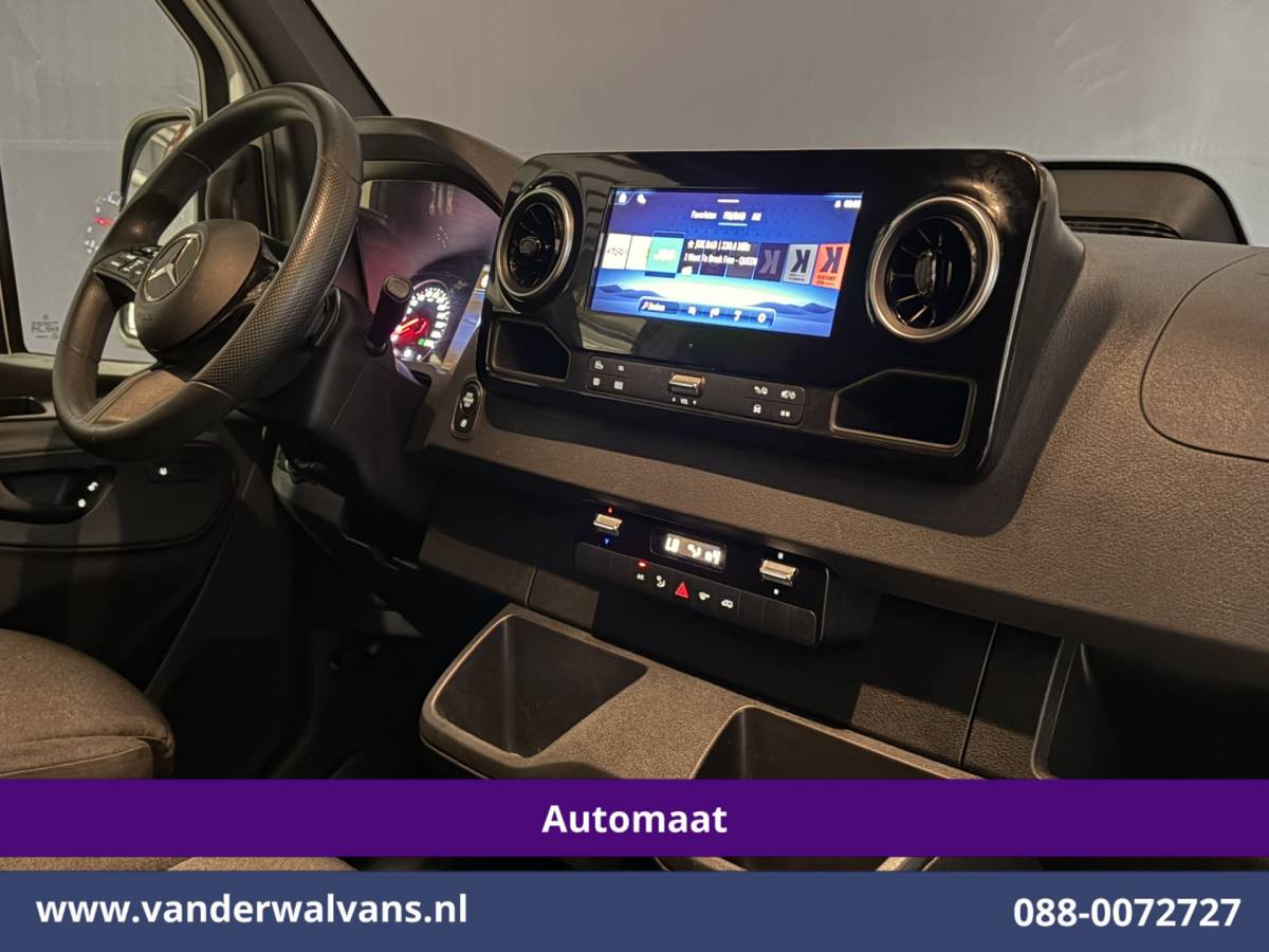 Mercedes-Benz Sprinter Mercedes-Benz Sprinter 317 CDI 170pk 9G-Tronic Automaat L2H2 2025 model Euro6 Airco | Camera | Navigatie | Adaptieve Cruisecontrol | LED Chauffeursstoel, Stoelverwarming, Parkeersensoren, Bjrijdersbank