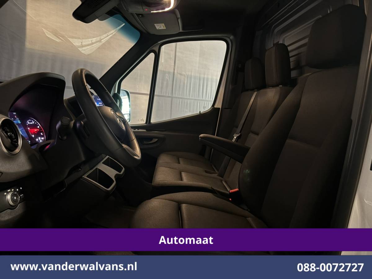 Mercedes-Benz Sprinter Mercedes-Benz Sprinter 317 CDI 170pk 9G-Tronic Automaat L2H2 2025 model Euro6 Airco | Camera | Navigatie | Adaptieve Cruisecontrol | LED Chauffeursstoel, Stoelverwarming, Parkeersensoren, Bjrijdersbank