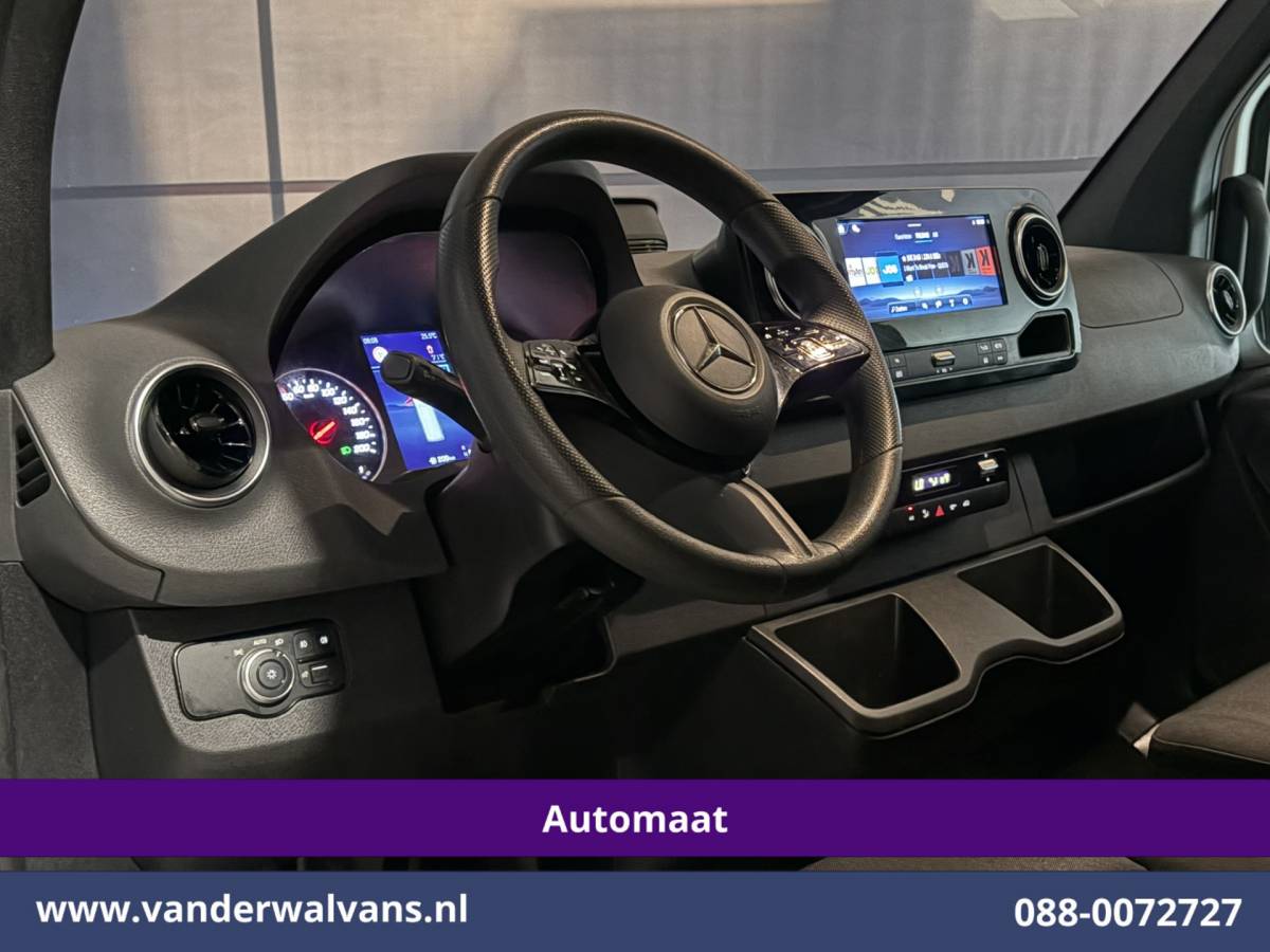Mercedes-Benz Sprinter Mercedes-Benz Sprinter 317 CDI 170pk 9G-Tronic Automaat L2H2 2025 model Euro6 Airco | Camera | Navigatie | Adaptieve Cruisecontrol | LED Chauffeursstoel, Stoelverwarming, Parkeersensoren, Bjrijdersbank