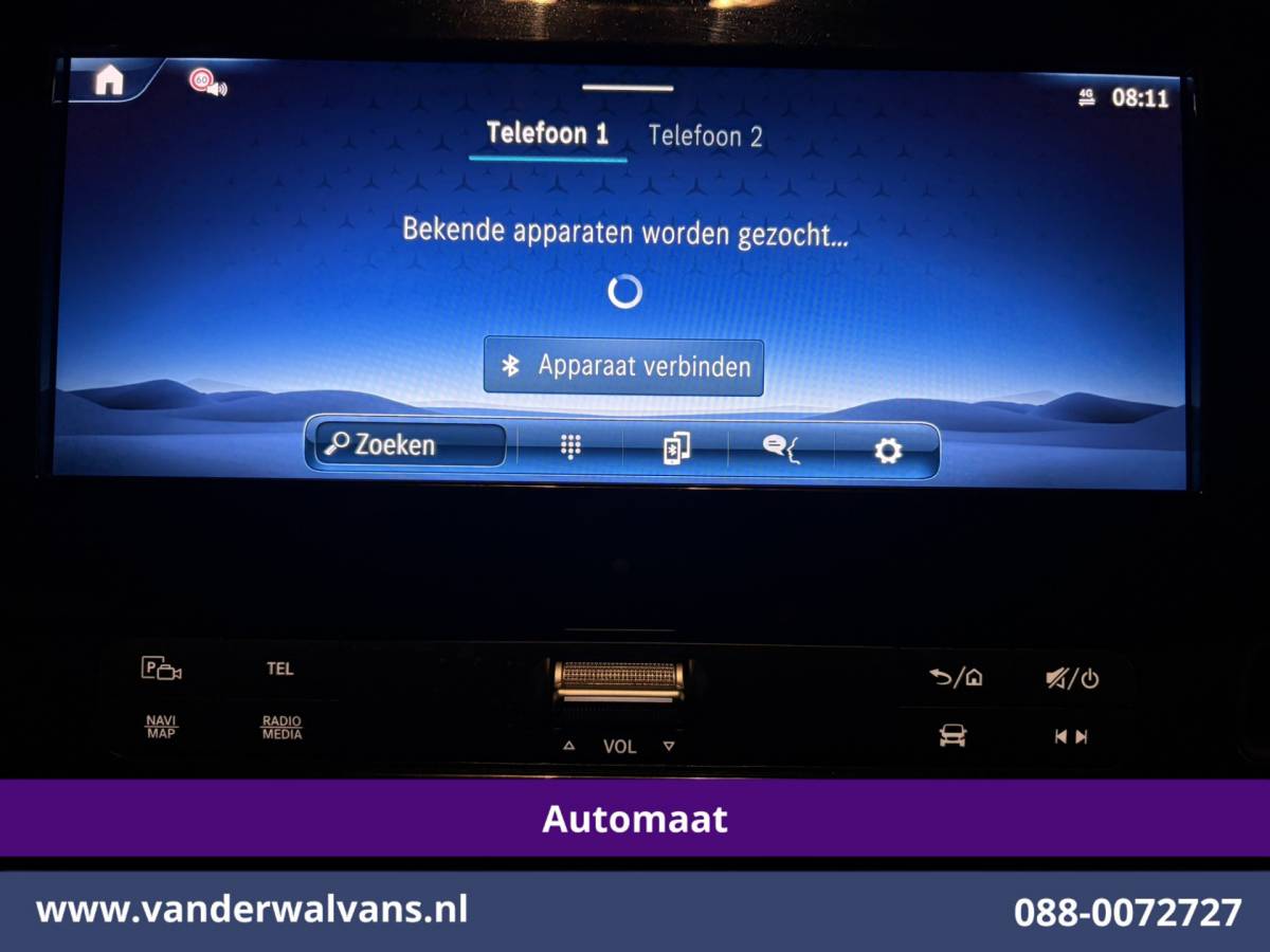 Mercedes-Benz Sprinter Mercedes-Benz Sprinter 317 CDI 170pk 9G-Tronic Automaat L2H2 2025 model Euro6 Airco | Camera | Navigatie | Adaptieve Cruisecontrol | LED Chauffeursstoel, Stoelverwarming, Parkeersensoren, Bjrijdersbank