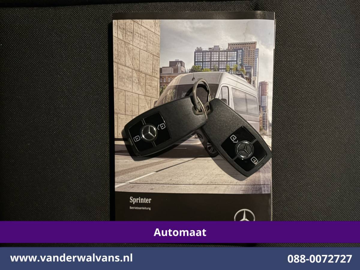 Mercedes-Benz Sprinter Mercedes-Benz Sprinter 317 CDI 170pk 9G-Tronic Automaat L2H2 2025 model Euro6 Airco | Camera | Navigatie | Adaptieve Cruisecontrol | LED Chauffeursstoel, Stoelverwarming, Parkeersensoren, Bjrijdersbank