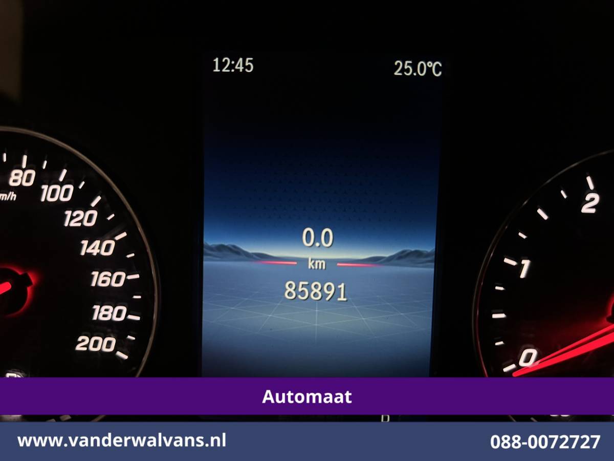 Mercedes-Benz Sprinter Mercedes-Benz Sprinter 317 CDI 170pk 9G-Tronic Automaat L2H2 2025 model Euro6 Airco | Camera | Navigatie | Adaptieve Cruisecontrol | LED Chauffeursstoel, Stoelverwarming, Parkeersensoren, Bjrijdersbank