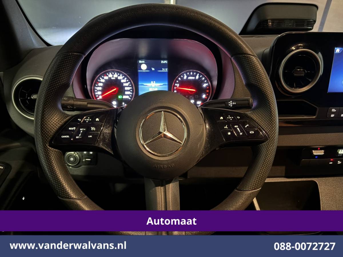 Mercedes-Benz Sprinter Mercedes-Benz Sprinter 317 CDI 170pk 9G-Tronic Automaat L2H2 2025 model Euro6 Airco | Camera | Navigatie | Adaptieve Cruisecontrol | LED Chauffeursstoel, Stoelverwarming, Parkeersensoren, Bjrijdersbank