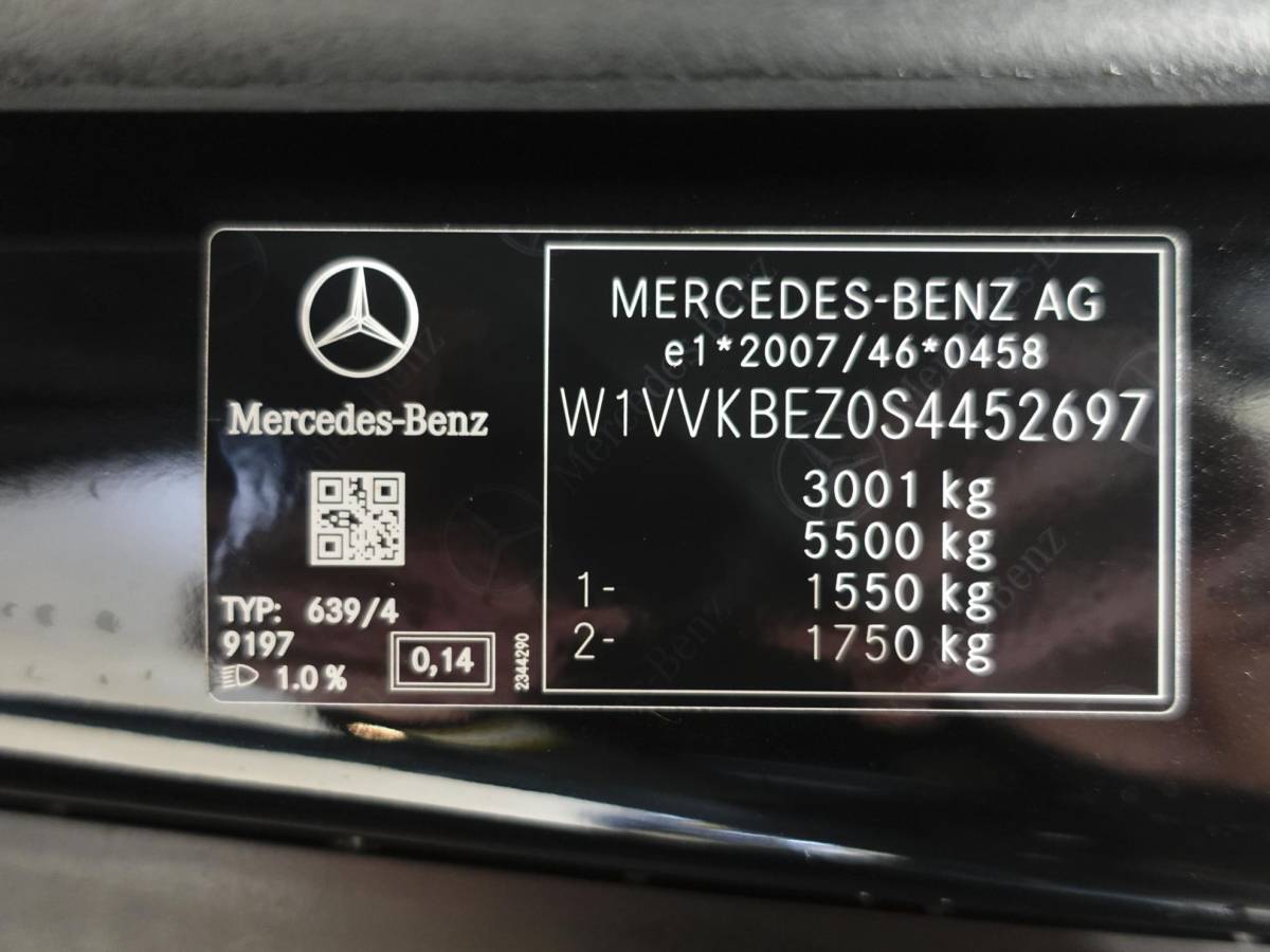 Mercedes-Benz Vito Mercedes-Benz Vito 114 CDI L2 Select Dubbele Cabine Trekhaak Navigatie Apple Carplay/Android Auto Camera Parkeersensoren Cruise Control Climate control Leder Lichtmetalen velgen Getinte ramen