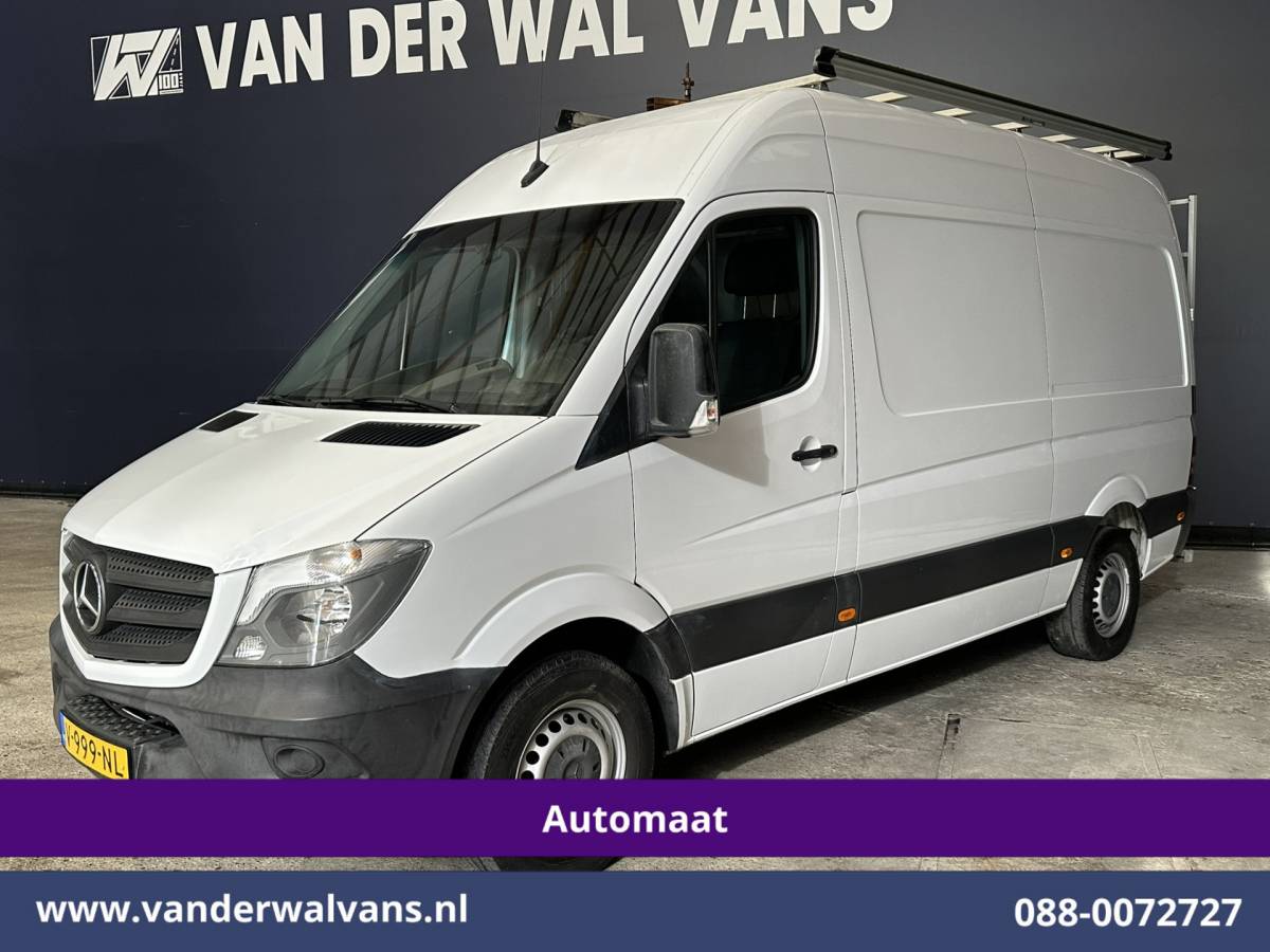 Mercedes-Benz Sprinter Mercedes-Benz Sprinter 314 CDI 143pk Automaat L2H2 Euro6 Airco | Camera | Navigatie | 2800kg Trekhaak | Imperiaal Cruisecontrol, Trap, Bijrijdersbank