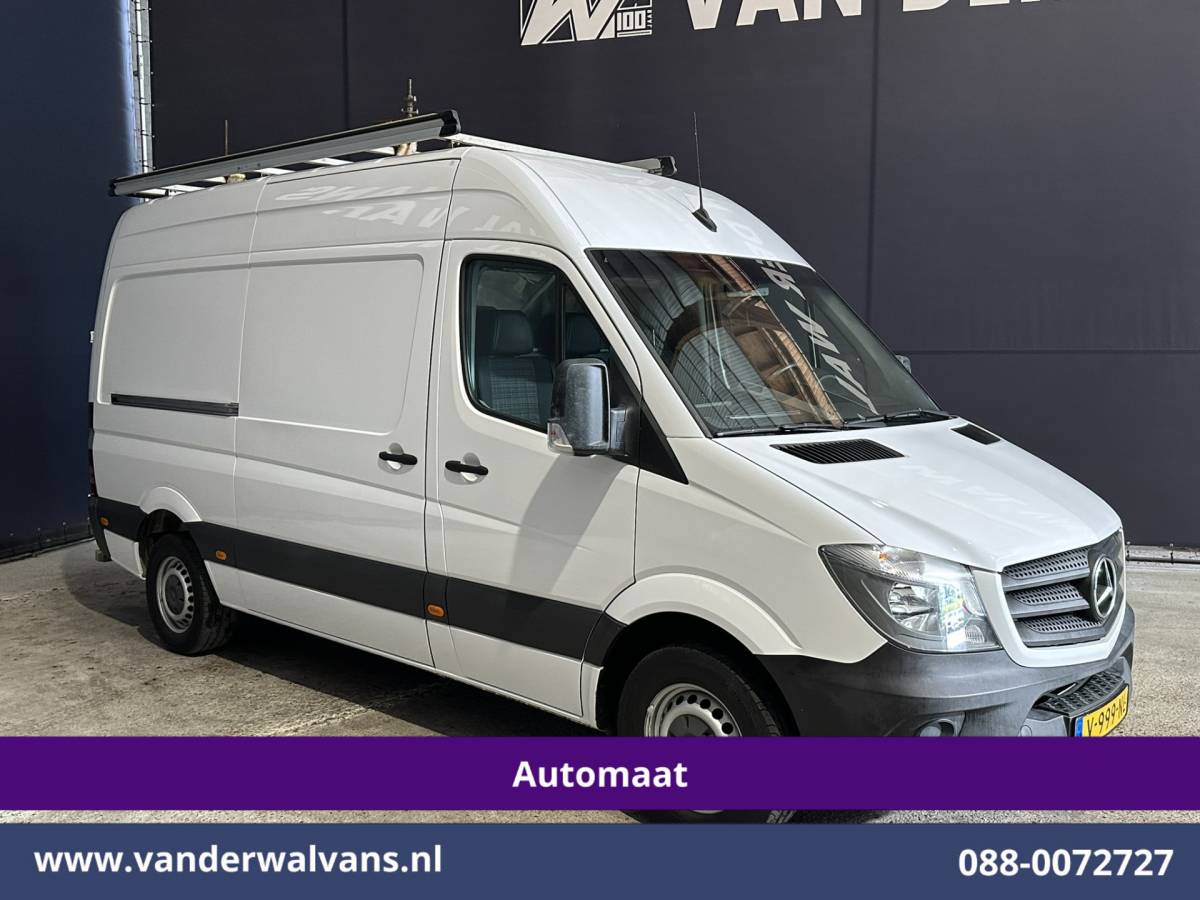 Mercedes-Benz Sprinter Mercedes-Benz Sprinter 314 CDI 143pk Automaat L2H2 Euro6 Airco | Camera | Navigatie | 2800kg Trekhaak | Imperiaal Cruisecontrol, Trap, Bijrijdersbank