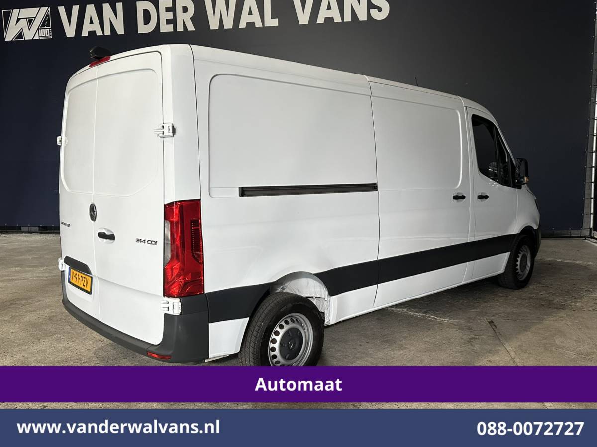 Mercedes-Benz Sprinter Mercedes-Benz Sprinter 314 CDI 143pk Automaat L2H1 Euro6 Airco | Camera | Navigatie | Cruisecontrol Bijrijdersbank