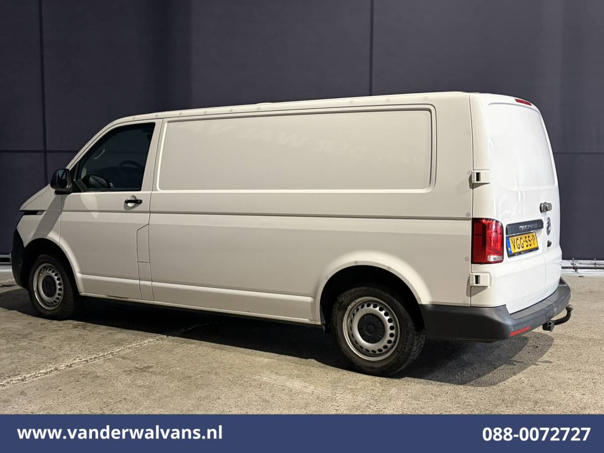 Volkswagen Transporter Volkswagen Transporter 2.0 TDI 150pk L2H1 Euro6 Airco | Camera | Apple Carplay | 2500kg Trekhaak | Cruisecontrol Android Auto, Parkeersensoren, Leder, Bijrijdersbank
